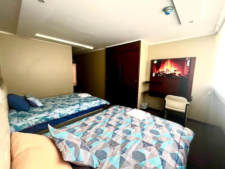 1420 Lujosa Habitacion - Hotel Akros Кито Екстериор снимка